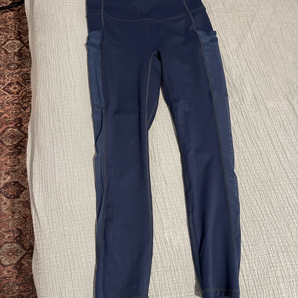 Fabletics Motion365 Blue High-Waisted Leggings